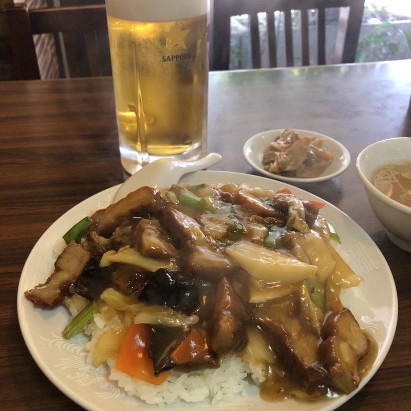 骨付き飯　大盛り(豊華飯店 )