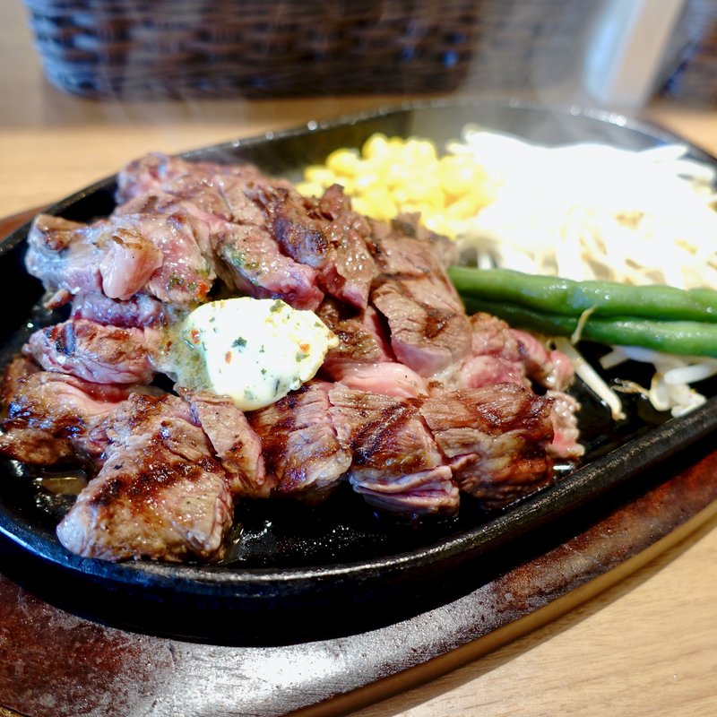 ワイルドかど家ステーキ M（250g)(ステーキ食堂 かど家)