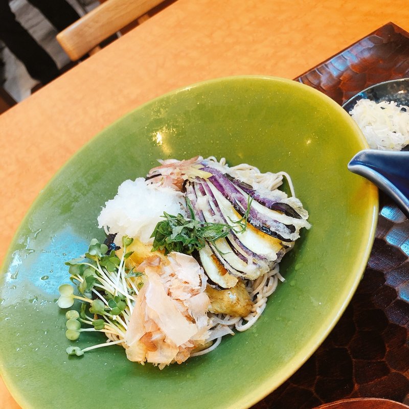 三種のなす(そば㐂り　よし田)