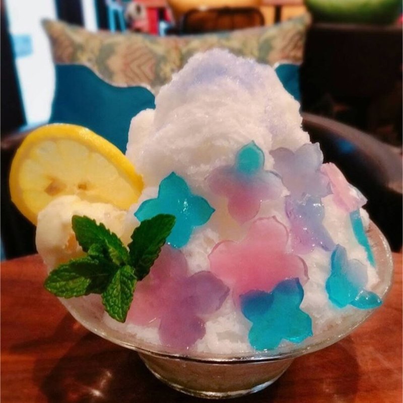 あじさいカキ氷(china cafe )