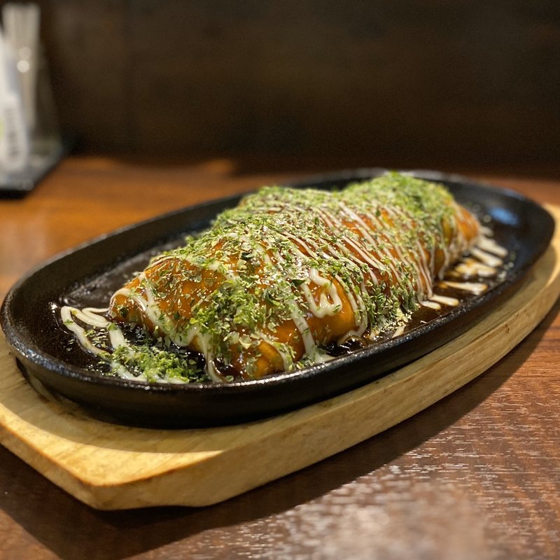 鉄板とんぺい焼き(うつ串家 圭)