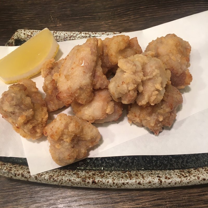 日向鶏の塩麹唐揚げ(膳や与楽)