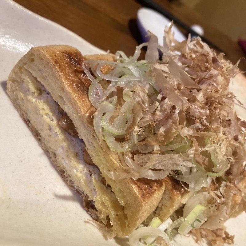 とちお油げ納豆焼き(べたなぎ)