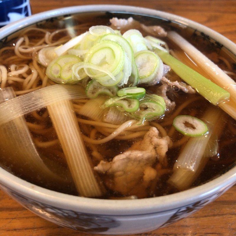 肉南蛮蕎麦(秀月うどん)