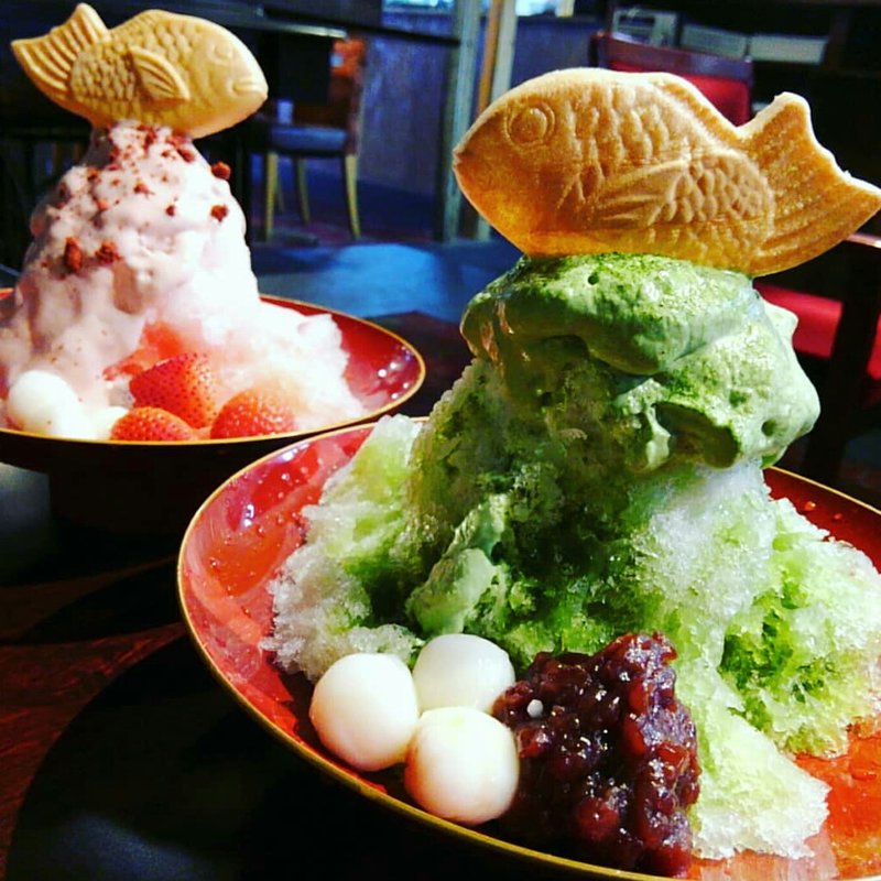 かき氷こいまっちゃ(太陽ノ塔 別館 （タイヨウノトウ）)