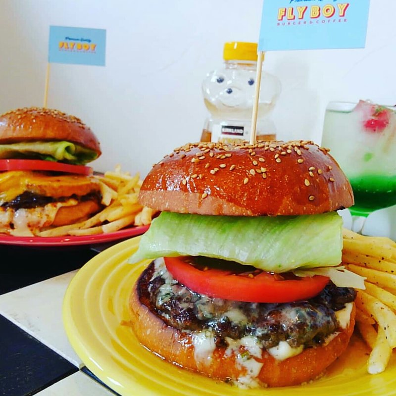 ゴルゴンゾーラハニーバーガー(FLY BOY BURGER & COFFEE)