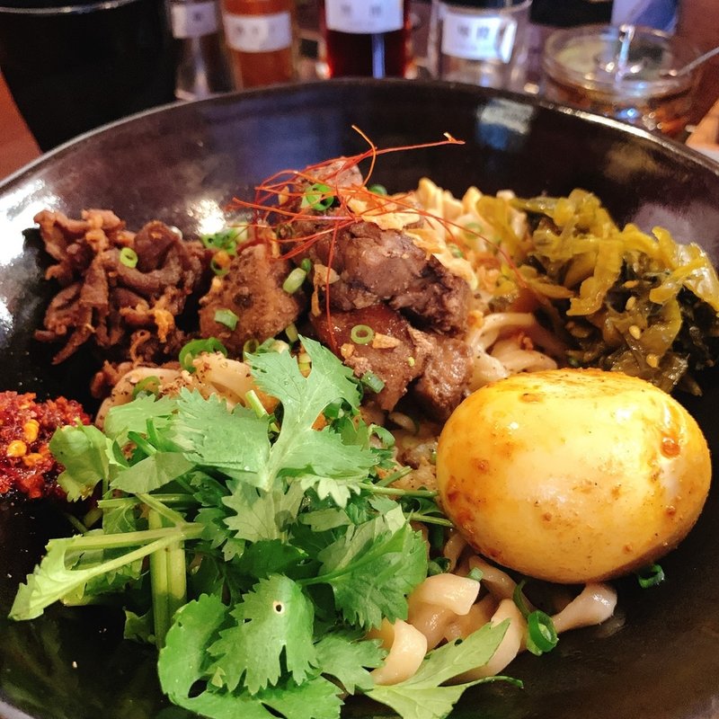 味玉魯肉麺(スパイス飯麺 兄弟舎)