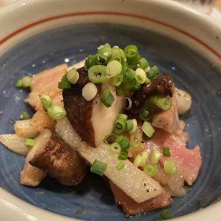 山芋とベーコンのトリュフ炒め(憩 ikoi)