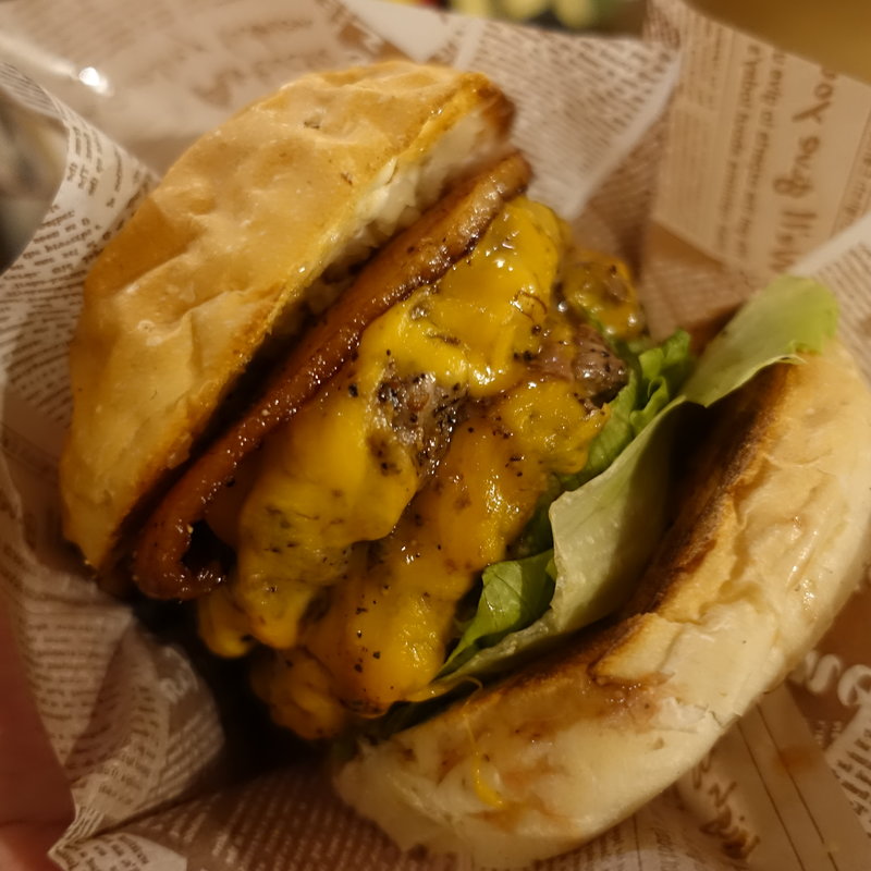 バリネスダブルチーズバーガー(Jack37Burger （ジャックサンナナバーガー）)