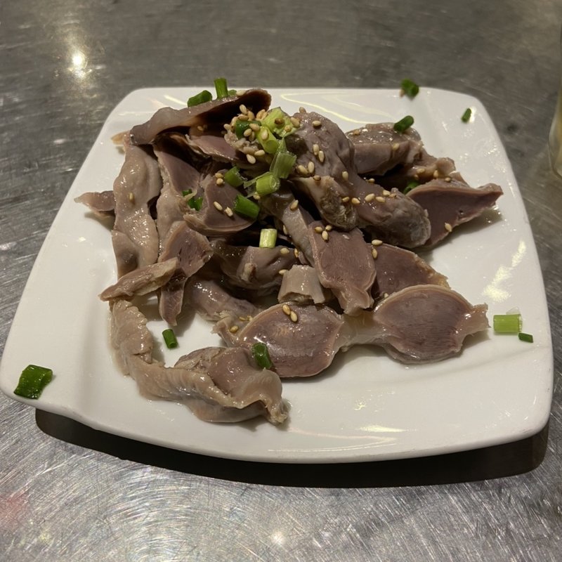 砂肝の塩味漬け(台湾点心屋台 巧匠 (チャオジャン))