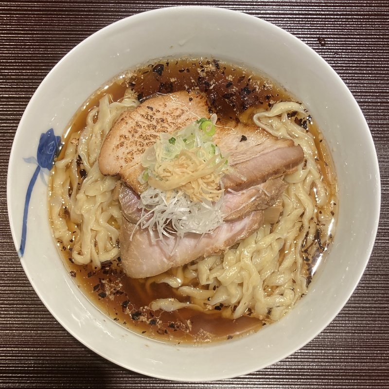生姜そば（中太手もみ麺）(麺 みつヰ)