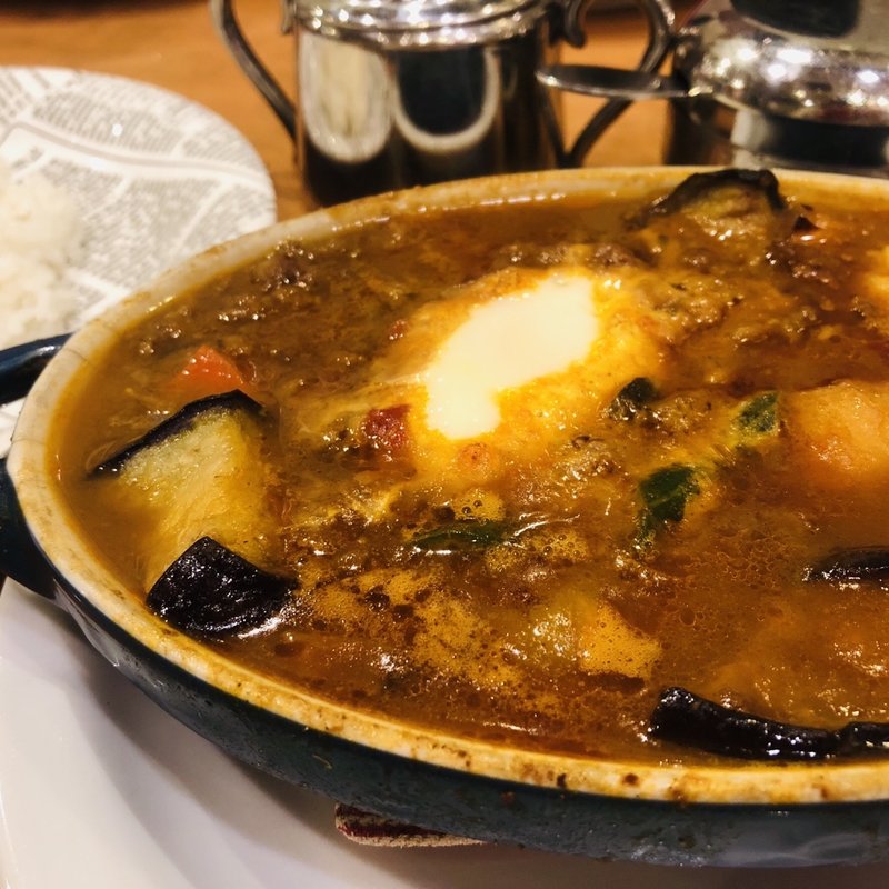 牛挽き肉とナスのカリー(Kikuya Curry （キクヤ　カリー）)