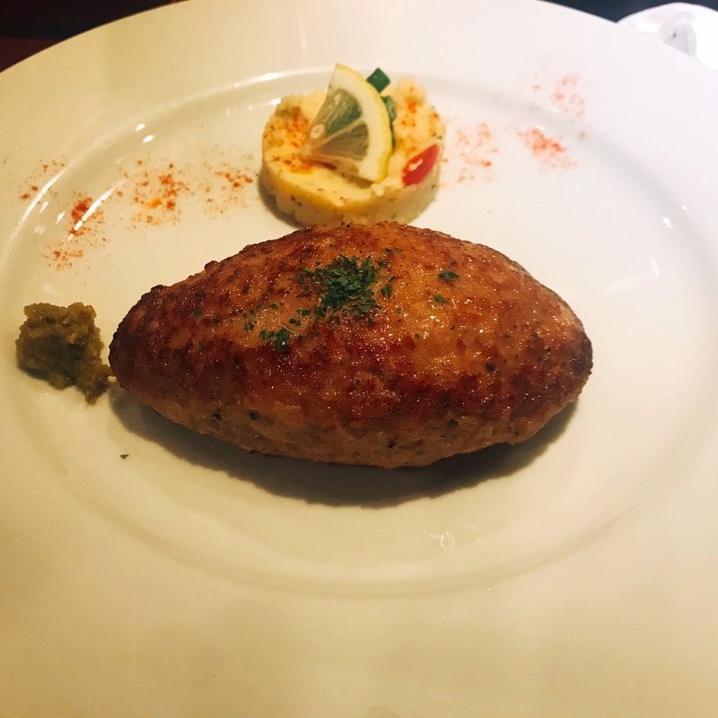 柚子胡椒ハンバーグ(レフレール Les Freres)