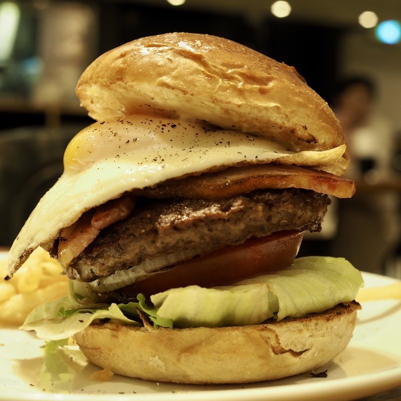 ベーコンエッグバーガー(J.S. FOODIES 天王寺ミオ店)