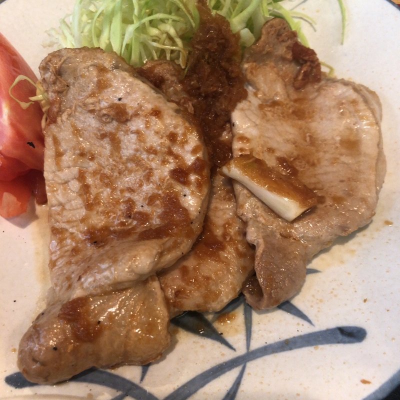 生姜焼き定食(小料理 東)