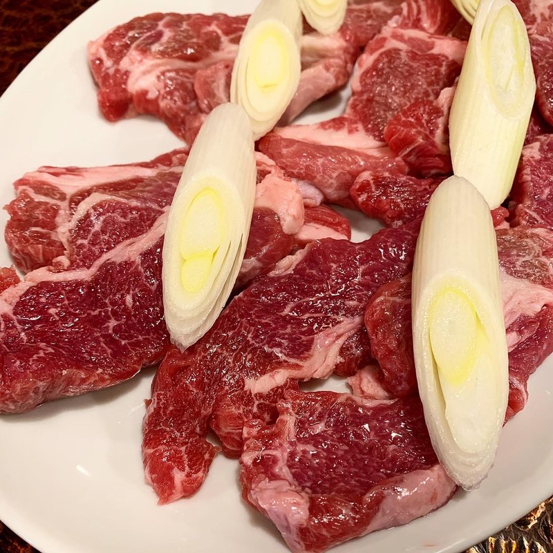 生ラム定食(肉の米内 （ニクノヨナイ）)
