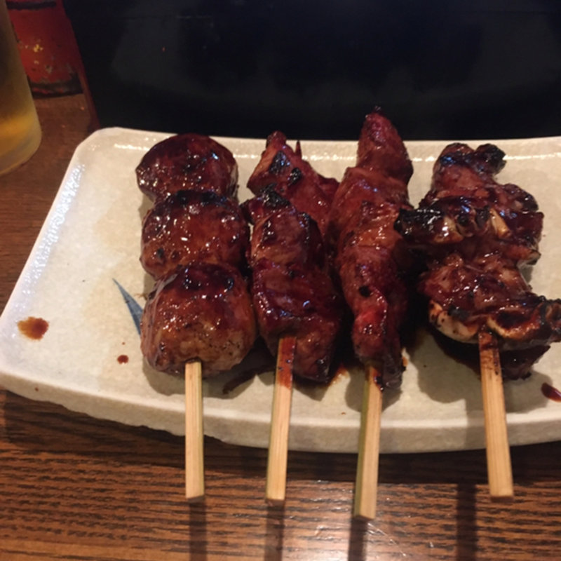 レバー+タン+ナンコツ+ツクネ(五兵衛)