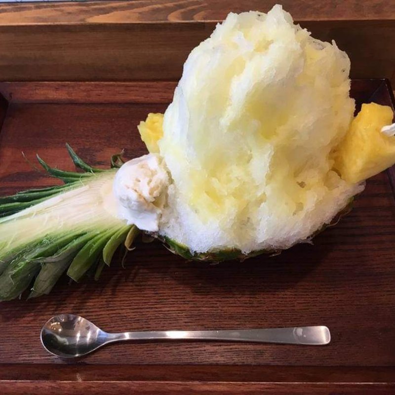 パインかき氷(かき氷専門店&スイーツ えびす)
