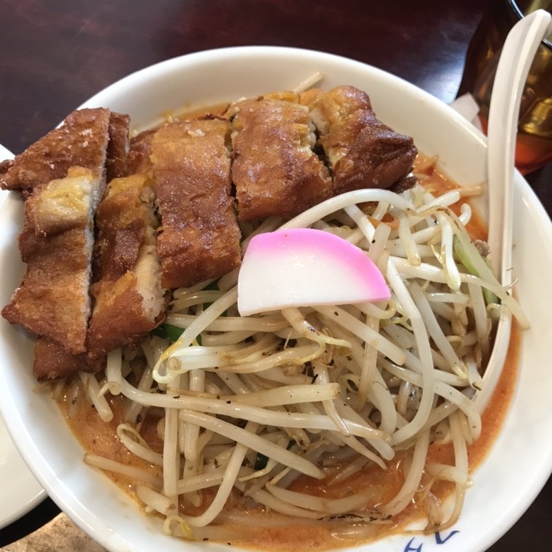 辛いパイコータンメン(極濃湯麺　フタツメ　越戸店)