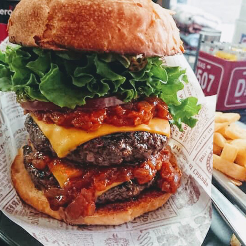 ニューヨークチーズバーガーセット(BURGERS NEW YORK)