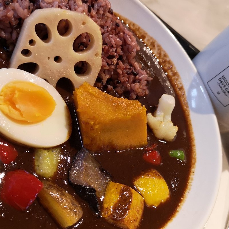 NICOTAMAカレー(Nicotama Days Cafe)