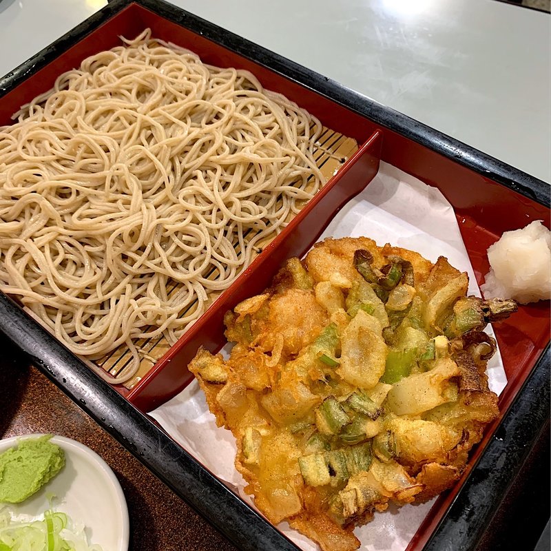 かきあげ天そば(角八庵)