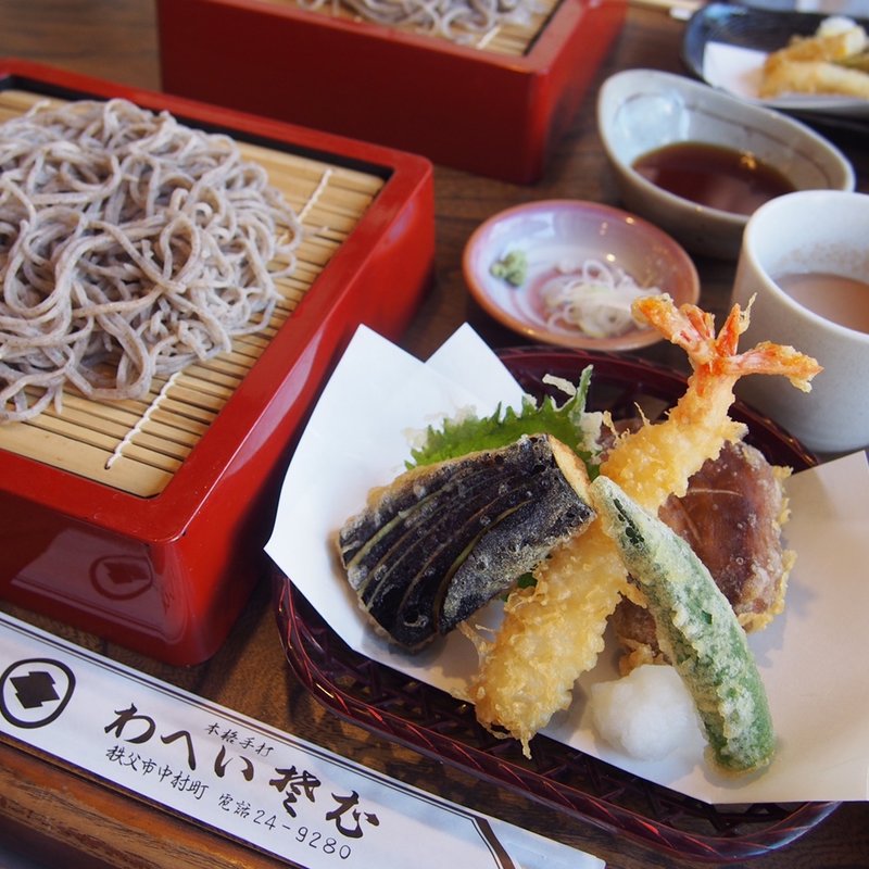 ざるそば（くるみ汁）(本格手打 わへいそば)