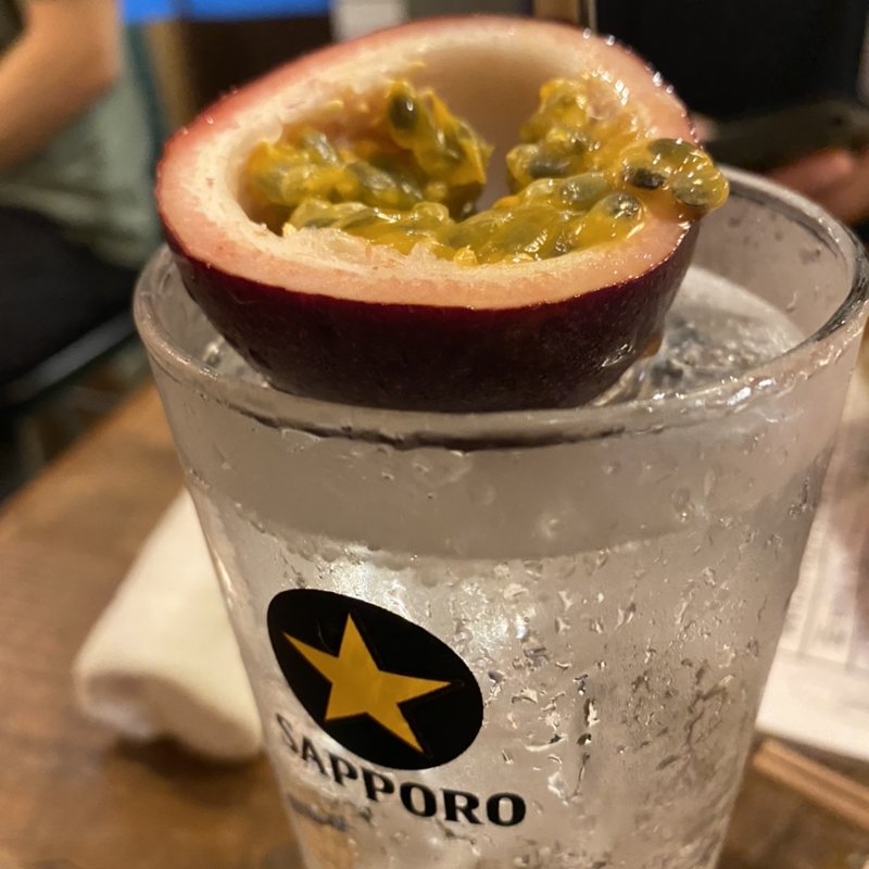 パッションフルーツサワー(いざかや ほしぐみ)