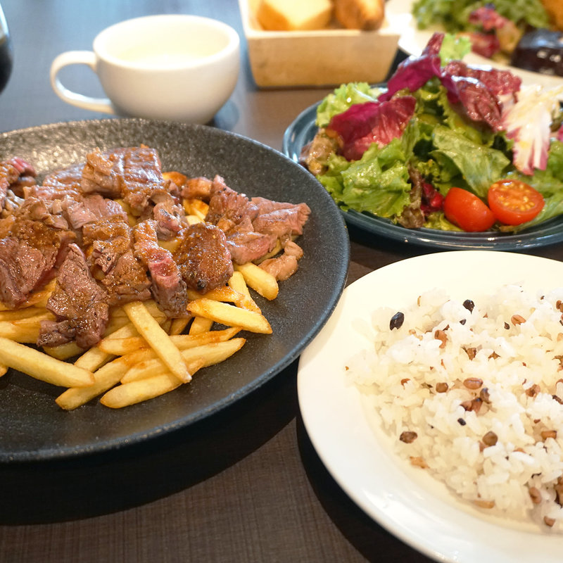 ガーブ ビーフステーキセット(GARB LEAVES)