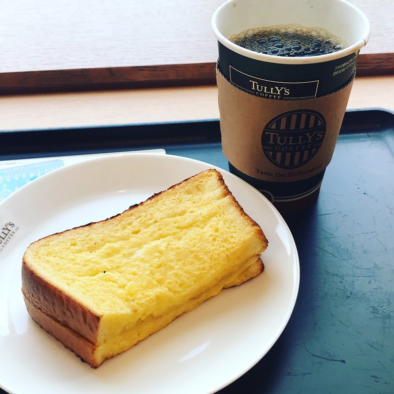 ふんわりフレンチメープルサンド(タリーズコーヒー　東京商工会議所ビル店)