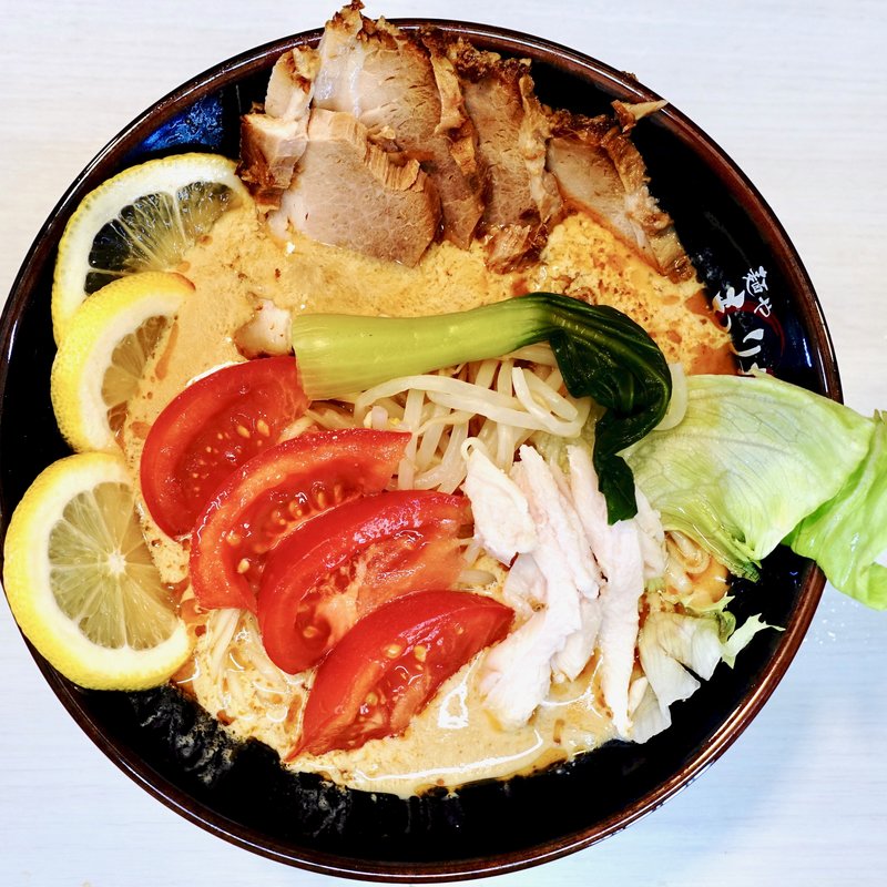 冷やし豆乳担々麺+チャーシュー（3枚）(麺や もりた)