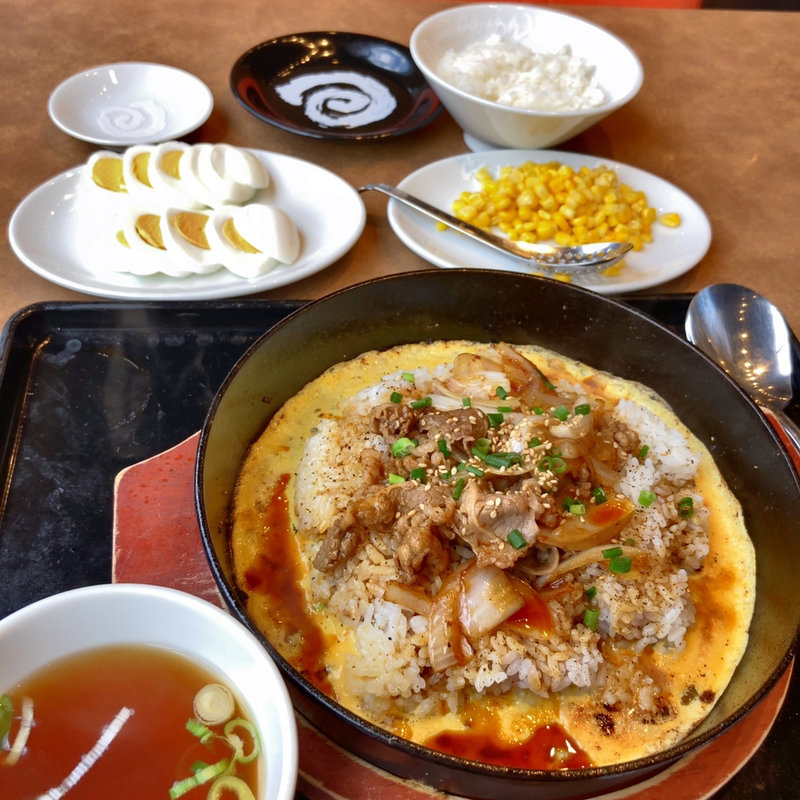 鉄板イタ飯 牛焼肉味(らあめん花月嵐 多摩センター店 )