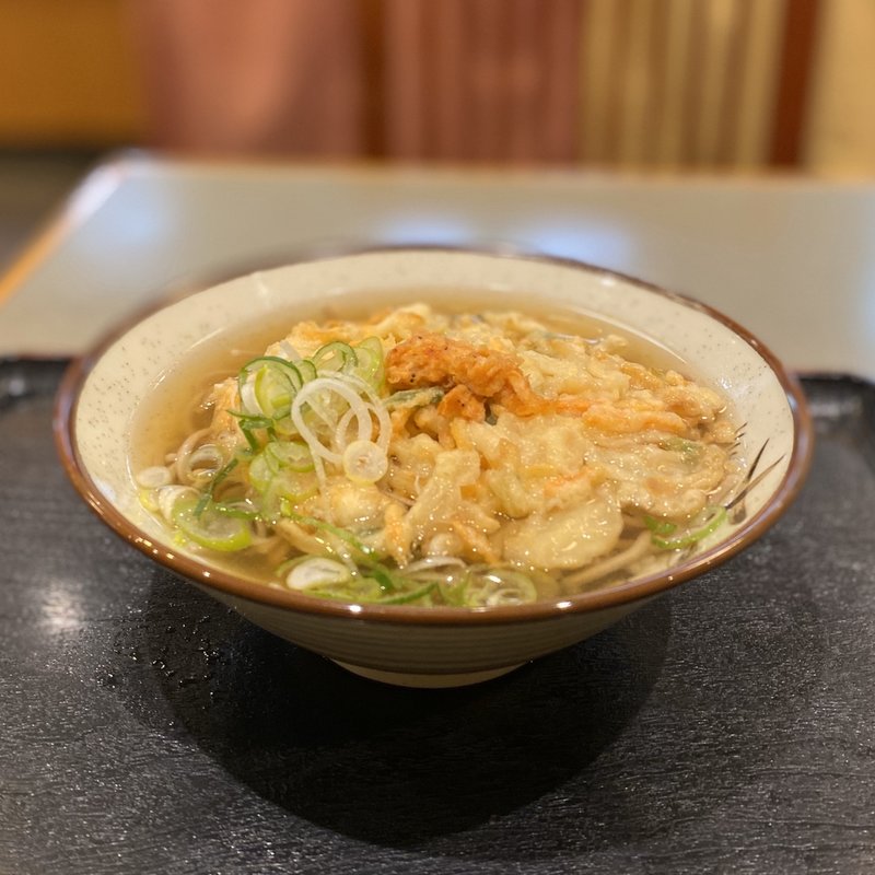 桜海老のかき揚げそば(四日市庵 )