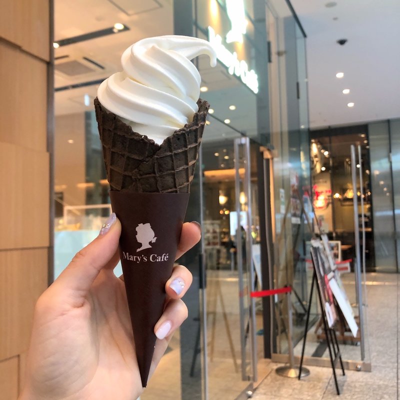 ソフトクリーム　ホワイトチョコレート(メリーズ カフェ )