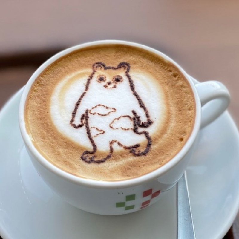 あべのべあカプチーノ(カフェチャオプレッソあべのハルカス店)