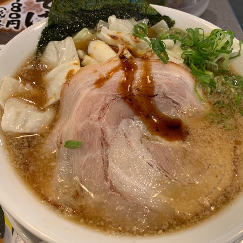 きゃべとんラーメンAランチ(熟成醤油とんこつ　きゃべとんラーメン)