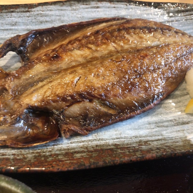 焼き鯖定食(区役所前　ひなの家)