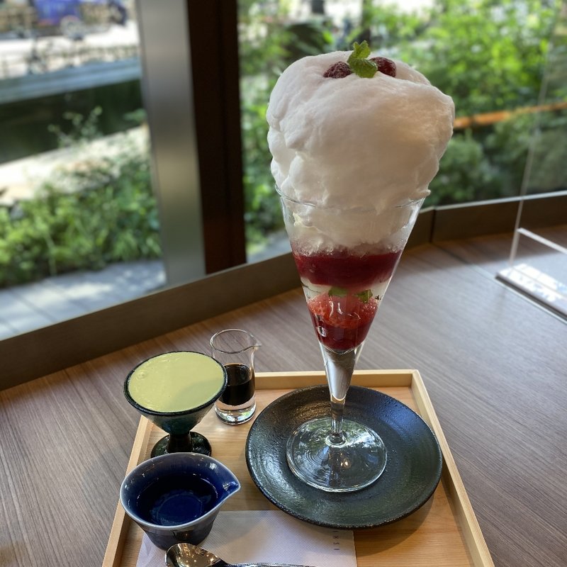 パフェ日本酒(イシヤ日本橋)