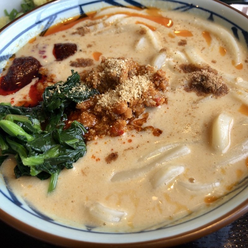 坦々うどん(丸亀製麺 弘前店 )