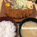 ロースカツ定食(割烹 とんかつ ひろせ)