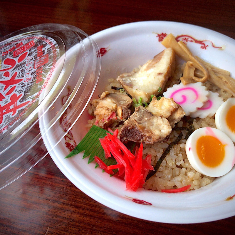 ラーメン丼(道の駅喜多の郷)