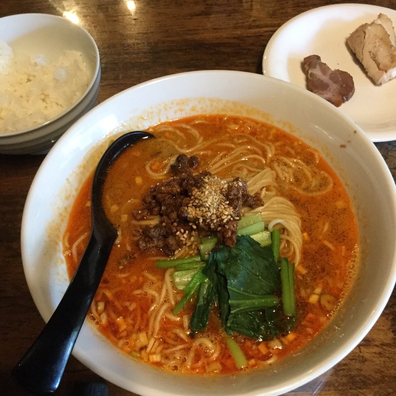 坦々麺ランチ(しゃんらん出石)