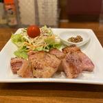 厚切りベーコンステーキ