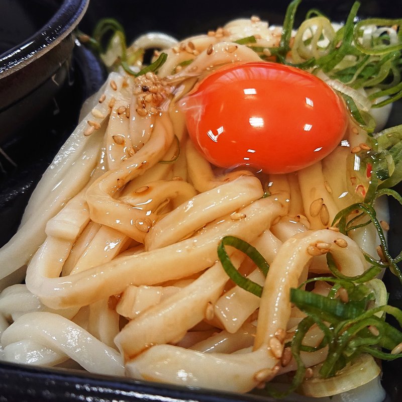 冷やし釜たまうどん(なか卯 八王子店 )