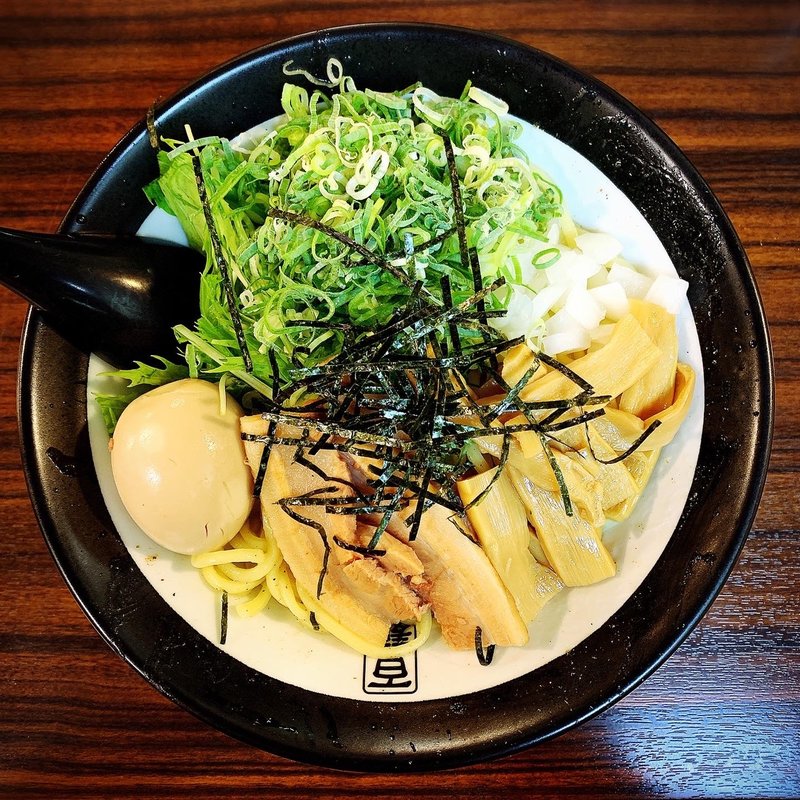 にぼ塩まぜそば(百麺 中目黒 （ぱいめん）)