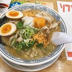 味玉肉そば、肉ダブル(丸源ラーメン 西府中店 )