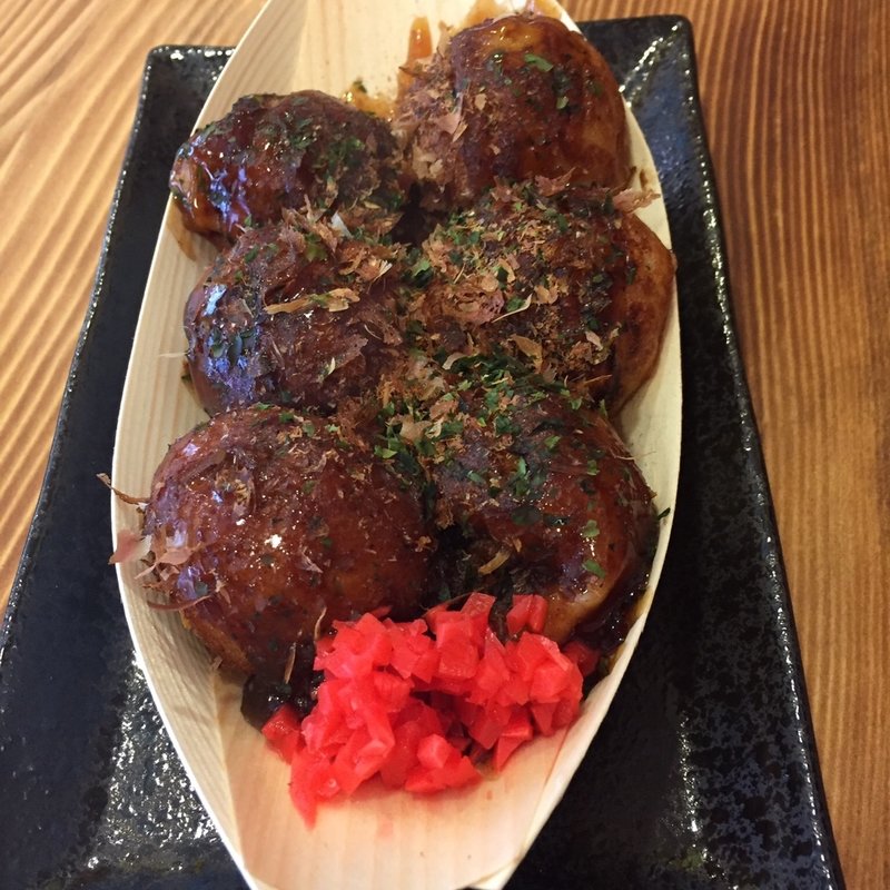 たこ焼き(粉もん屋 八 西九条駅前店)