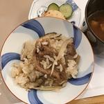 牛肉とトリュフの炊き込みごはん(おでん　まつむら )