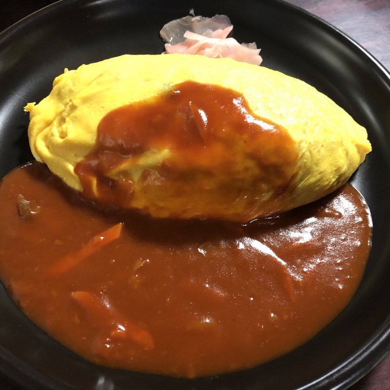 ドミグラスソースのオムライス(北極星 心斎橋本店)