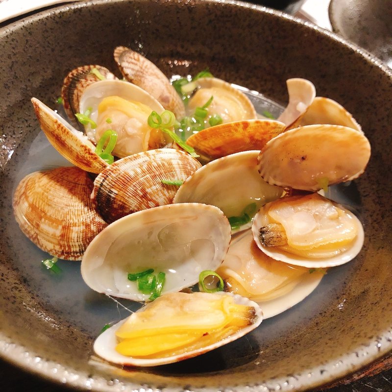 アサリの酒蒸し(本町ごはんnacha)